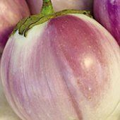 Rosa Bianca Eggplant Seeds Italian Heirloom 50