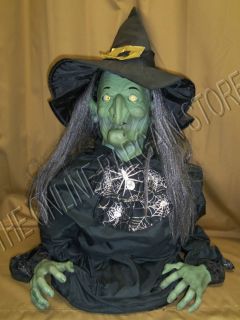  Halloween Animated Talking Motion Ivana Rising Witch Prop Decor