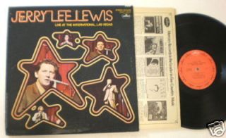 Jerry Lee Lewis Live at The International Las Vegas LP