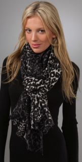 we are owls Snow Leopard Scarf