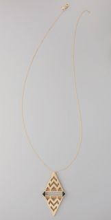 House of Harlow 1960 Tribal Triangle Pendant Necklace