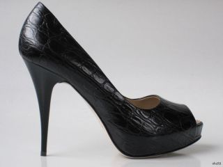 Giuseppe Zanotti Real Croco Platforms Heels Shoes Super Hot