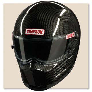 Simpson Carbon Bandit Auto Racing Helmet SA2010 Free Bag