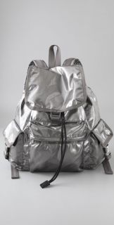 LeSportsac Graphite Shimmer Voyager Backpack
