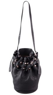 Alexander Wang Diego Bucket Bag with Rose Gold Hardware