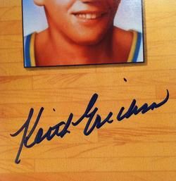 UCLA Legends Autographed Litho John Wooden Kareem Abdul Jabbar Bill