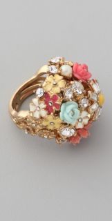 Juicy Couture Floral Cluster Ring