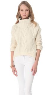 Juicy Couture Chunky Cable Turtleneck Sweater