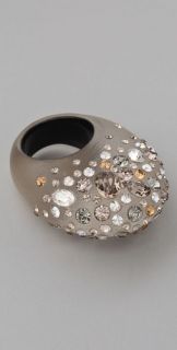 Alexis Bittar Champagne Dust Pave Dome Ring
