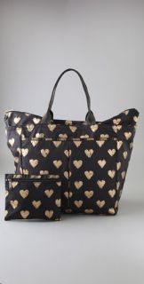 LeSportsac Heart of Gold Deluxe Everygirl Tote