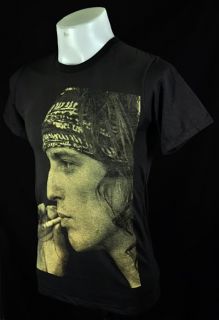Izzy Stradlin Retro Rock Dark Grey Tee T Shirt Size XL