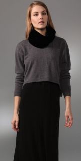 Reformation Cale Sweater with Velvet Collar