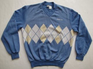 Adidas Ivan Lendl sweater jumper made in France 1982 1984 Ventex