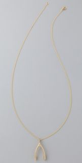 Jennifer Meyer Jewelry Wishbone Necklace