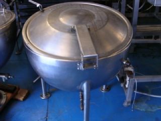 Groen GT80 Steam Jacketed Kettle with Lid 39 dia. x 21 deep 1 1/2