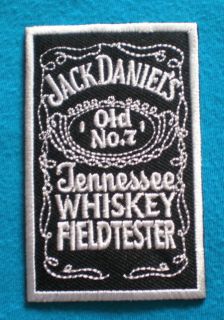 JACK DANIELS Distillery Heavy Embroidered Easy Iron On Patch W/ FREE
