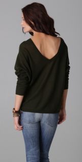 Feel The Piece V Back Cashmere Sweater
