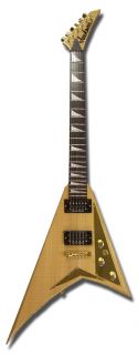 NEW Jackson Pro Series RR5 Rhoads Electric Guitar Natural Finish Gold