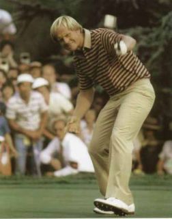 Jack Nicklaus 1980 US Open Baltusrol PGA Golf Photo