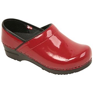 Sanita Clogs Professional Wide Patent   457111 4   Casual Shoes