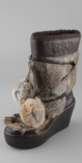 Ash Zubroska Apres Ski Fur Boots