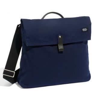 Jack Spade Waxwear Folded Messenger Bag Navy Color Sold Out
