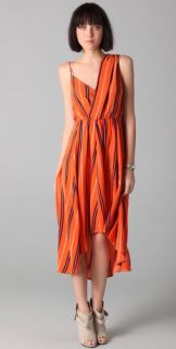Rebecca Minkoff Long Striped Delhia Dress