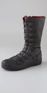 Ash Nat Buckle Sneaker Boots