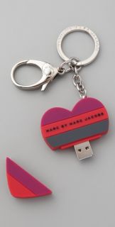 Marc by Marc Jacobs Heart USB Keychain