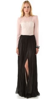 By Malene Birger Vironia Gown with Lace Trim