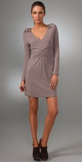 Tibi Fitted Long Sleeve Dress