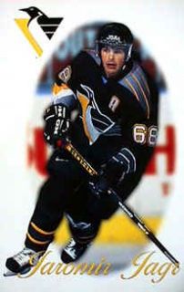 Original 90s Jaromir Jagr Pittsburgh Penguins Vintage NHL XL x Large