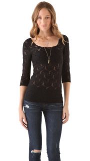 Free People Scalloped Lace Layering Top