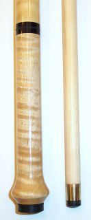 Jacoby Jump Cue Extended Natural Maple w Black G10