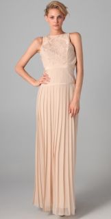 Tibi Pleated Gown