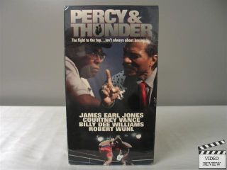 Percy Thunder VHS James Earl Jones Courtney Vance Billy Dee Williams