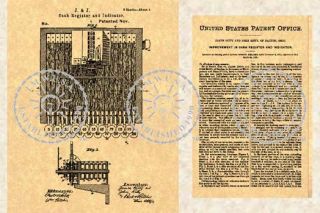 US Patent for The Cash Register Ritty 1879 211