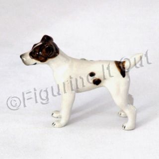 M3015 Jack Russell Porcelain Animal Dog 3D Figurine Fridge Magnet Free