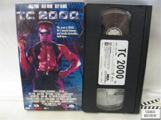 TC 2000 VHS Bolo Yeung Jalal Merhi Billy Blanks 096898156639