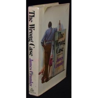 1975 1st Edition James Crumley The Wrong Case Crime Novel in Dust