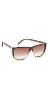 Marc Jacobs Sunglasses Flat Top Ombre Sunglasses
