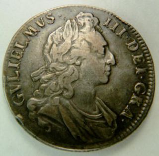 1688 james ii crown 1696 william iii silver crown 1798 george iii gold