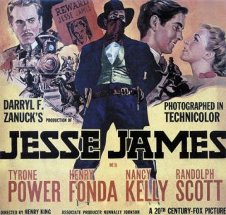 Jesse James Henry Fonda Vintage Movie Poster 2