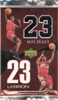 2005/06 Upper Deck LeBron James/Michael Jordan Box Topper Pack