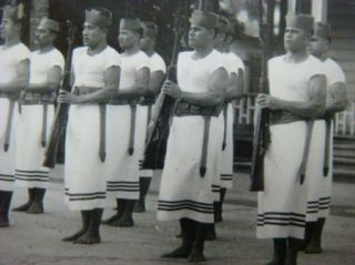 WWII World War Photograph Fita Fita Guard Samoa 1942