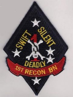 1st Reconnaissance Battalion 1st Marine Division Patch