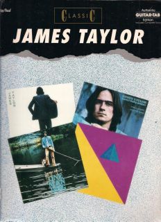 James Taylor Classic Guitar Tab  Guitar Personality (1992, Paperback)