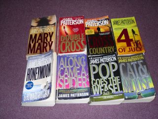 James Patterson Lot of 8 PB Novels