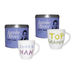 Jamie Oliver Super Nan Top Gramps Mug Set
