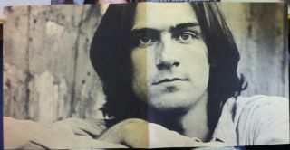 JAMES TAYLOR sweet baby james LP Mint  w/Poster WS 1843 Vinyl 1969